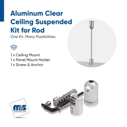 [ARG1902] Ceiling Suspended Mounts for 1/4" Diameter Rod