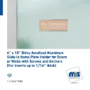 4'' Wall & Door Name Plates