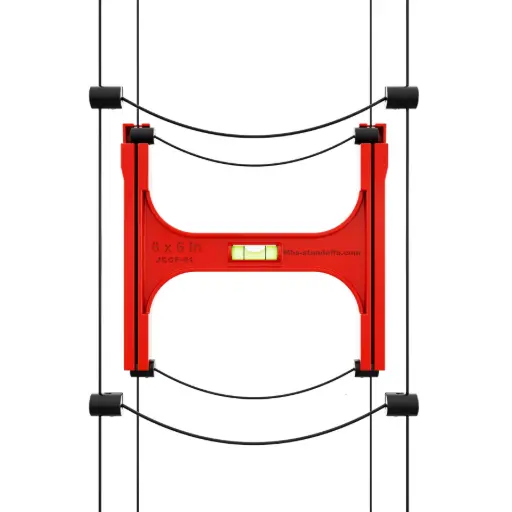 [JCCF-01] Cable-to-Cable Front Fork Installation Jig | 6" x 6" Spacing | Float Wine Cable Display | 7"x6.5"