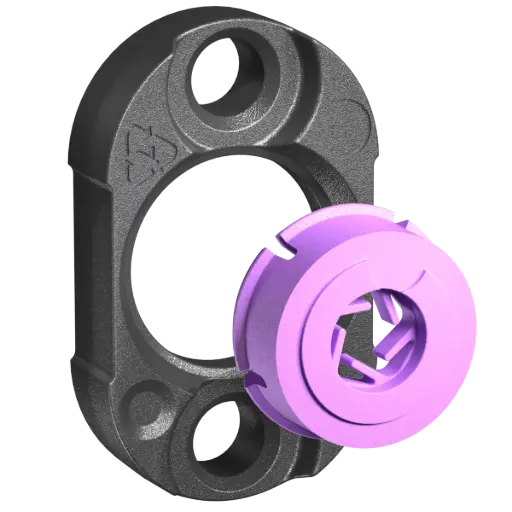 Button Fix Type 3 Flush Fix for Surface Panel Connection (50 Sets)