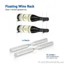 Wine Bottle Pegs for 1/16" Cable