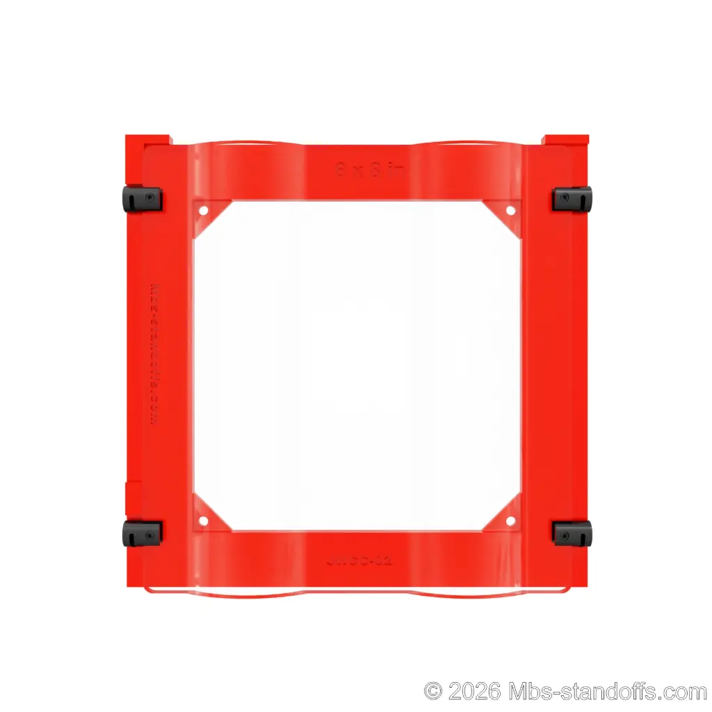 Double-Bottle Wavy Cradle Fork Alignment Jig for 1/16" Cable Mount | Float Wine Display System | 8.25"x8.5"