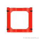 Double-Bottle Wavy Cradle Fork Alignment Jig for 1/16" Cable Mount | Float Wine Display System | 8.25"x8.5"