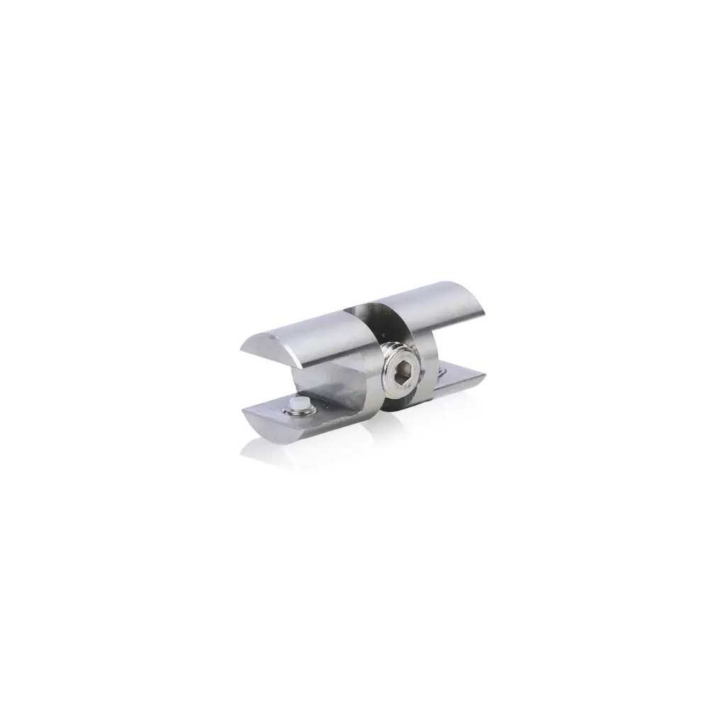 Double-Side Wine Cradle Fork - 5/16" Flat Cradle, Fits 1/4" Rod, Stainless Steel Satin Brushed