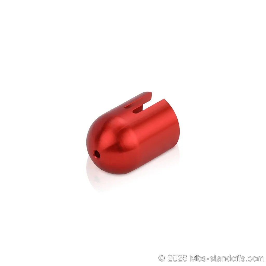 ACG1904 Plumb Bob Top-Mount Adapter - Aluminum Red Anodized