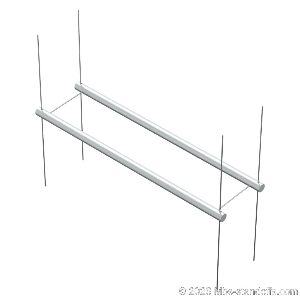 Alsace Cable to Horizontal Pegs