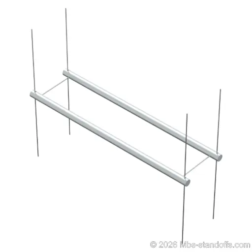 Alsace Cable to Horizontal Pegs