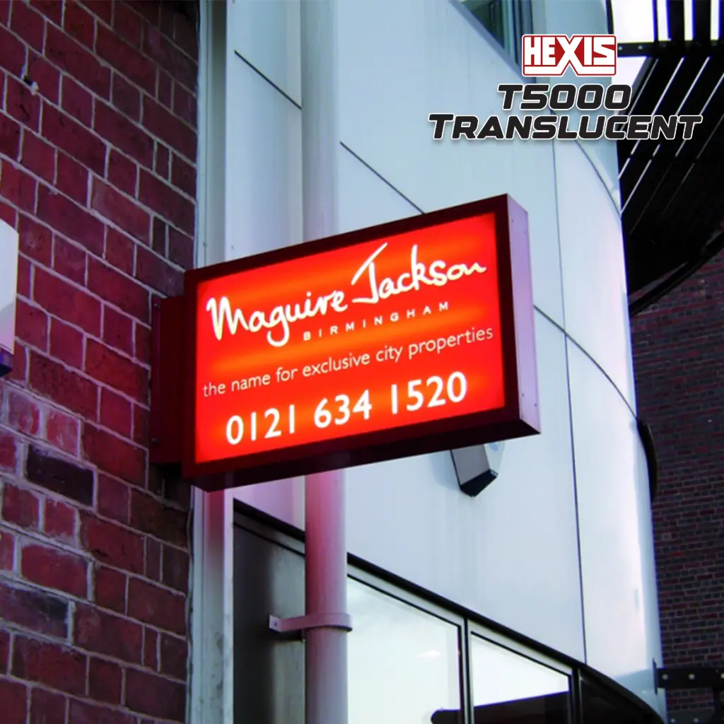 Hexis Translucent T5000 Translucent Calendered Vinyl