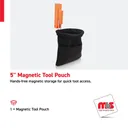 5" Magnetic Tool Pouch