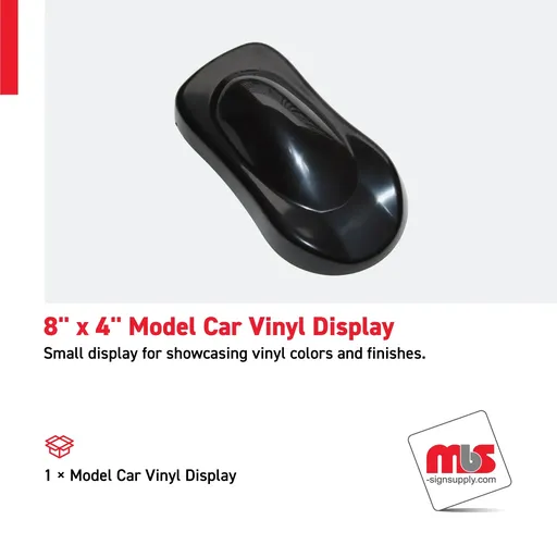 [AC-0102] 8" x 4" Model Car Vinyl Display