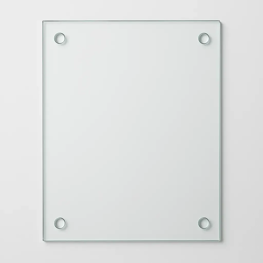 Set of 2 glasses to Insert Vertical (Portrait) Letter Paper (8 1/2'' x 11'')