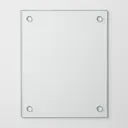 Set of 2 glasses to Insert Vertical (Portrait) Letter Paper (8 1/2" x 11")