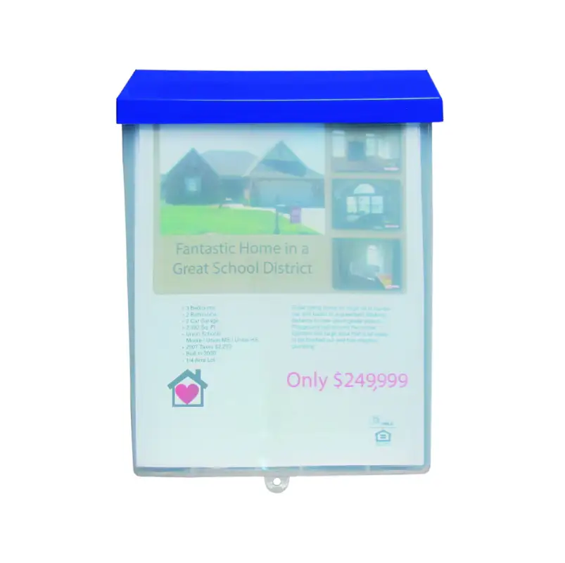 Plasticade Brochure Box 10" Wide x 13.½" Tall