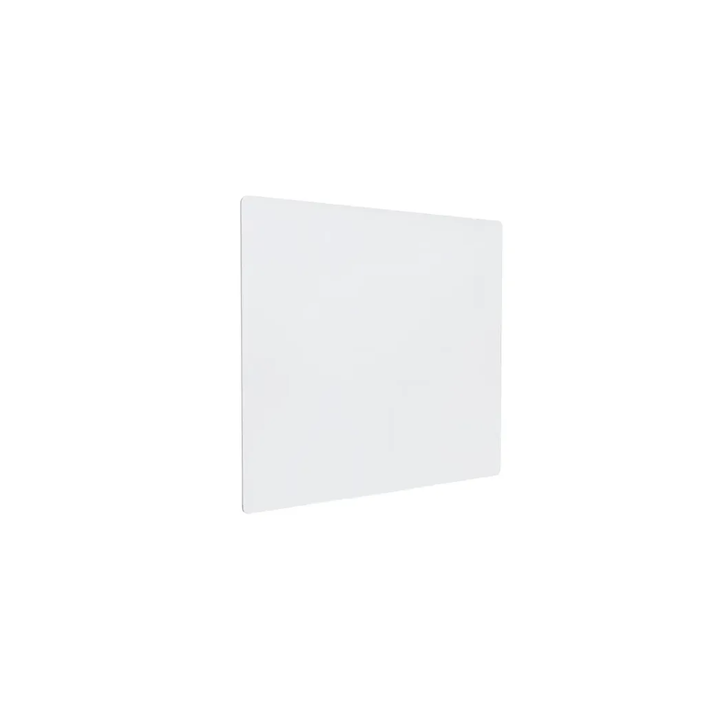 Clear Acrylic Sneeze Guard 20'' Wide x 23-1/2'' Tall x 0.157'' Thickness