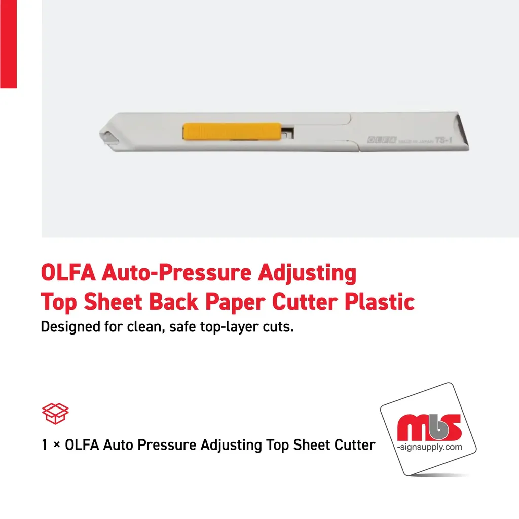 Olfa Auto-Pressure Adjusting Top Sheet Back Paper Cutter Plastic