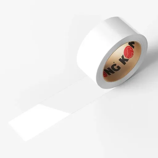 [PSA5459-1200M] 1'' x 200' Roll - Double Sided White Application tape