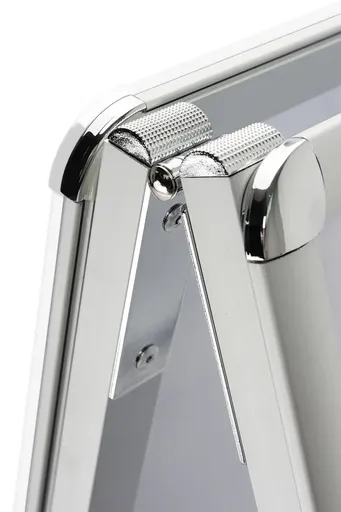 [AFSF2228] Aluminum Double-sided A-board, 1" (25mm) Profile,  Easy Snap-Open, accommodates 22"x28" media 