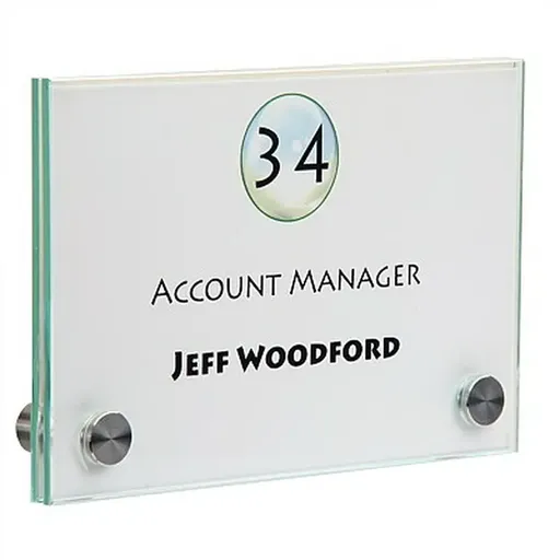 [FS7] Full Set Wall Sizes 6''x 4'' Glass, Standoff: 1''