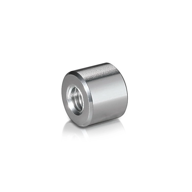 Un Threaded Barrels O.D.: 5/8" (0.63"), I.D: 5/16" (0.31" -0/+0.1") Length: 3/16" (0.19"), Clear Anodized [Required Material Hole Size: 3/16" ]